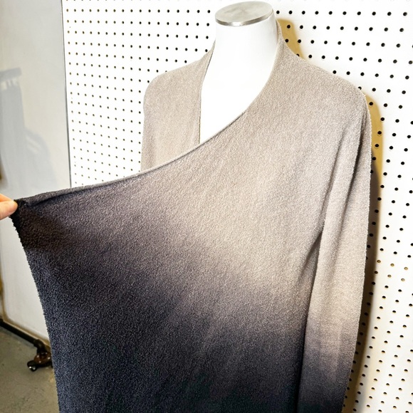 Barefoot Dreams | "Island Wrap" Bamboo Chic Lite Knit Ombre Cardigan Sz. S/M - Picture 4 of 8